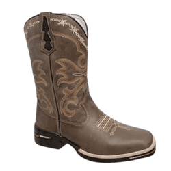 BOTA TEXANA MASCULINA FÓSSIL CAFÉ - JR4045-CAFE - Caminhos da Roça