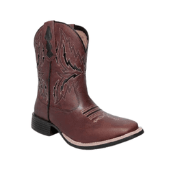 BOTA TEXANA MASCULINA FÓSSIL CAFÉ - 812 - Caminhos da Roça