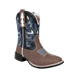 BOTA TEXANA MASCULINA FÓSSIL CAFÉ COM LÁTEGO PRETO... - Caminhos da Roça