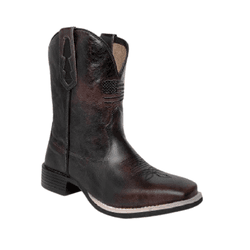 BOTA TEXANA MASCULINA FÓSSIL CAFÉ - 828 - Caminhos da Roça