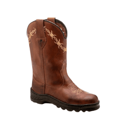BOTA TEXANA MASCULINA FÓSSIL CARAMELO - 831 - Caminhos da Roça