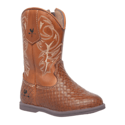 BOTA TEXANA INFANTIL FÓSSIL WHISKY BORDADA - XB800... - Caminhos da Roça