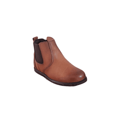 Botina Juvenil Masculina em Couro Whisky - PROMOÇÃ... - Caminhos da Roça