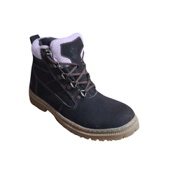 Coturno Feminino Adventure Nobuck Café Detalhe Ros... - Caminhos da Roça