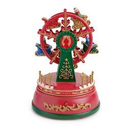 Cenário Roda Gigante de Natal com Luz Som e Movime... - BARBIZAN DECORE
