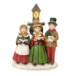 Coral em Familia em Resina com Led 17cm Cromus Nat... - BARBIZAN DECORE