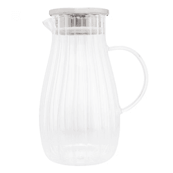 Jarra de Vidro Borossilicato com Tampa Classic 1,7... - BARBIZAN DECORE
