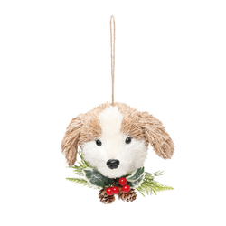 Enfeite Para Pendurar Cachorro Decorativo Cromus N... - BARBIZAN DECORE