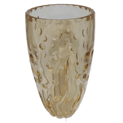 Vaso de Vidro Transparente Decorativo 29x14,5cm - ... - BARBIZAN DECORE