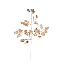 Galho Natalino Dourado com Brilho 88cm - 36360 - BARBIZAN DECORE