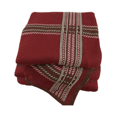 Manta de Tricot 1,20X1,50 Xadrez Vermelha Decortex... - BARBIZAN DECORE