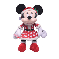 Minnie Com Vestido Póa Natal Disney 34cm Cromus - ... - BARBIZAN DECORE