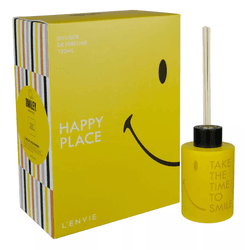 Difusor De Perfume Happy Place - Smiley Lenvie 130... - BARBIZAN DECORE