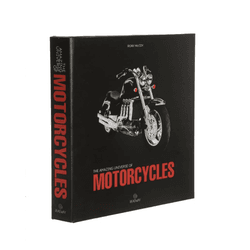 Caixa Livro Preta Decorativa Motorcycles - 40165 - BARBIZAN DECORE