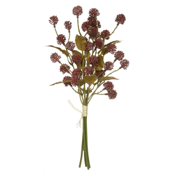 Buque Frutinha Ramalhete Marsala Outono 40cm - 408... - BARBIZAN DECORE