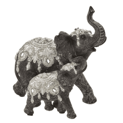 Escultura Elefante Decor Em Resina Elefante Da For... - BARBIZAN DECORE