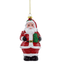 Enfeite De Pendurar Natal Papai Noel com Presente ... - BARBIZAN DECORE