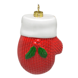Enfeite De Pendurar Natal Luva Noel Vermelha - 422... - BARBIZAN DECORE