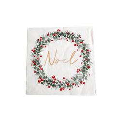 Guardanapo De Papel Guirlanda Noel 20 Folhas - 422... - BARBIZAN DECORE