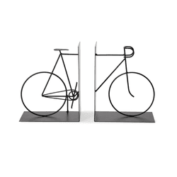 Aparador de Livros Bicicleta em Metal Preto - 4294 - BARBIZAN DECORE