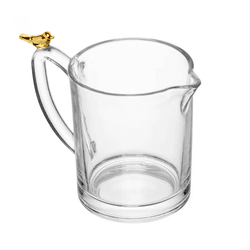 Leiteira Golden Bird 250ml Cristal Ecológico Wolff... - BARBIZAN DECORE