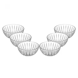 Conjunto 6 Bowls Bangkok 12,5cm x 12,5cm x 6cm Cri... - BARBIZAN DECORE