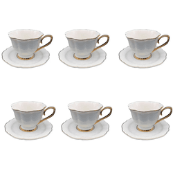Jogo De Xícaras Mon Charmant 12 Peças Para Café 90... - BARBIZAN DECORE