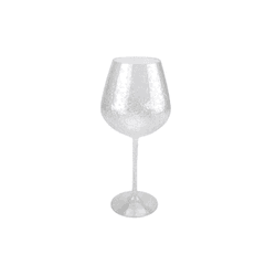 Jogo 6 Taças Vinho Acrílico Transparente Bolha 680... - BARBIZAN DECORE