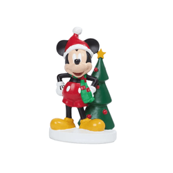 Mickey Resina Arvore de Natal Vermelho E Verde Nat... - BARBIZAN DECORE
