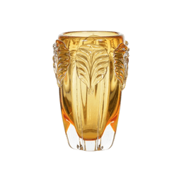 Vaso Decorativo Vidro Tipo Murano Ambar 20cm - 443... - BARBIZAN DECORE