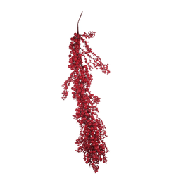 Galho Natalino Grande Berry Azevinho Decoração Nat... - BARBIZAN DECORE