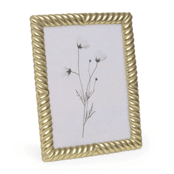 Porta Retrato Em Poliresina Detalhes 10x15cm Mart ... - BARBIZAN DECORE