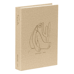 Livro Caixa Abaporu Tarsila Do Amaral Em Pu Bege M... - BARBIZAN DECORE