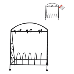 Suporte Para Xicaras E Pires 6 Lugares Aramado Hau... - BARBIZAN DECORE