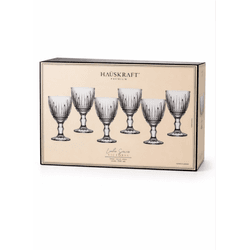 Jogo 6 Taças Victoria Vidro 350ml Hauskraft Premiu... - BARBIZAN DECORE