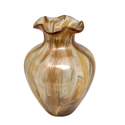 Vaso Donzela Degradê Âmbar 27cm Espressione - 4554... - BARBIZAN DECORE