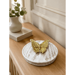 Porta Objetos Joias Resina Branco Caixa Luxo Decor... - BARBIZAN DECORE