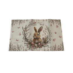 Jogo Americano Páscoa 2 Peças Coelho Ovos Decorado... - BARBIZAN DECORE