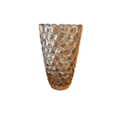 Vaso Vidro Ambar WF Presentes - 1836 - LOJADOHELIO
