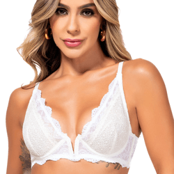 27398 - Conjunto com aro e sem bojo. Calcinha fio.... - Duzani