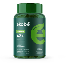 AZ+ Adulto Gummy (sem açúcar) - 4654 - Loja Ekobé