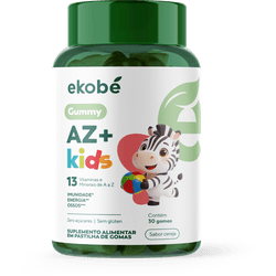 AZ+ Kids Gummy (sem açúcar) - 4653 - Loja Ekobé