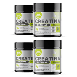Kit 4 Creatina em Gomas 3g por porção (Sem Açúcar)... - Loja Ekobé
