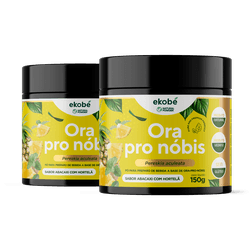 Kit 2 Ora Pro Nóbis - Abacaxi com Hortelã - Proteí... - Loja Ekobé