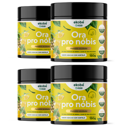 Kit 4 Ora Pro Nóbis - Abacaxi com Hortelã - Proteí... - Loja Ekobé