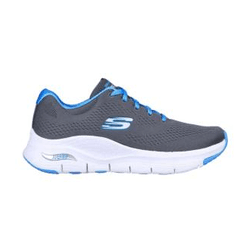 Tênis skechers Arch Fit Carvâo/Azul - 149057BRCCBL... - Loja Over 7