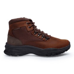 Bota skechers Ralcon-Lorken Marrom escuro - 204218... - Loja Over 7