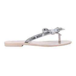 Melissa Chinelo Harmonic M Lover Chrome - Bege - 1... - Loja Mônica's