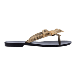 Melissa Chinelo Harmonic M Lover Chrome - Preto - ... - Loja Mônica's