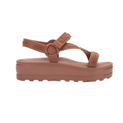 Melissa Sandália Stripes Platform M Lover - Marrom... - Loja Mônica's